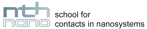 School for contacts in Nanosystems